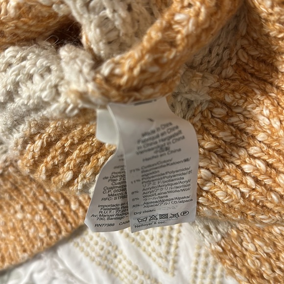 Madewell size medium long sleeve, pullover sweater, cotton blend perfect - Picture 5 of 5